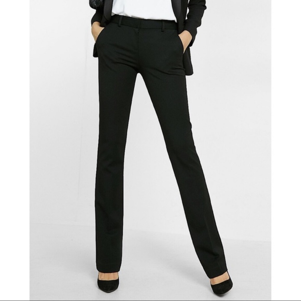 Express Columnist Black Dress Pants